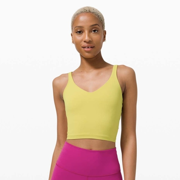 Lululemon Yellow Pear Align tank in size 6 - Picture 1 of 3